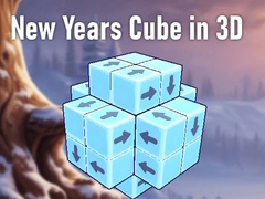 Spel New Years Cube in 3D