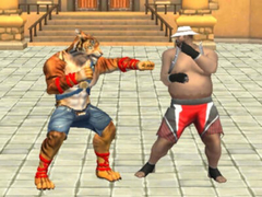 Spel Bodybuilder Karate Fighting