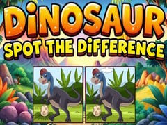 Spel Dinosaur Spot the Difference