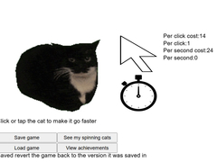 Spel Spinning Cat Clicker