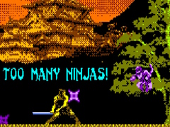 Spel Too Many Ninjas!