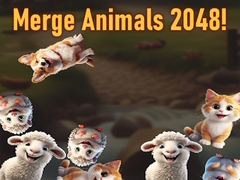 Spel Merge Animals 2048!