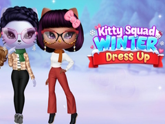 Spel Kitty Squad Winter Dress up