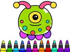 Spel Coloring Book: Alien