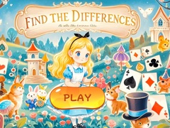 Spel Find The Differences: Alice In Wonderland