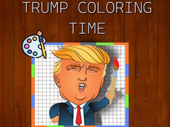 Spel Trump Coloring Time