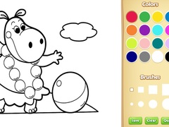 Spel Baby Farm Animals Coloring Book for Kids