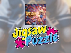 Spel Rabbit Doll Jigsaw Puzzles For Kids
