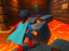 Spel Superhero Escape Run