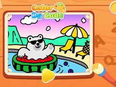 Spel Color By Code: Polar Bear