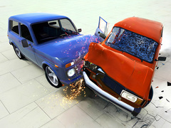 Spel Beam Drive Car Crash Test Simulator