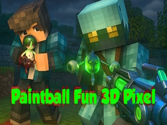 Spel Paintball fun 3D Pixel 