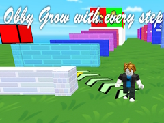 Spel Obby Grow with every step