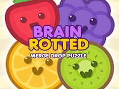 Spel Brain Rotted Merge Drop Puzzle