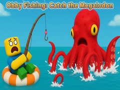Spel Obby Fishing: Catch the Megalodon