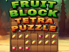 Spel Fruit Block Tetra Puzzle