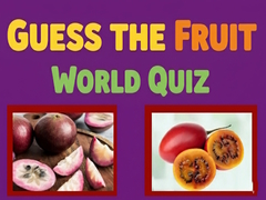 Spel Guess The Fruit World Quiz