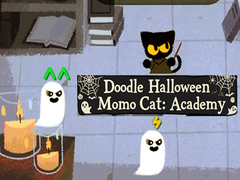 Spel Doodle Halloween Momo Cat: Academy