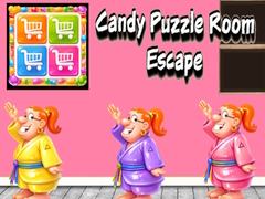 Spel Candy Puzzle Room Escape
