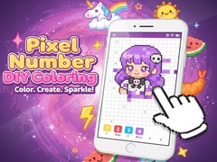 Spel Pixel Number  DIY Coloring
