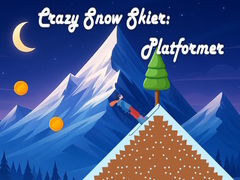 Spel Crazy Snow Skier: Platformer