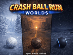 Spel Crash Ball Run: Worlds