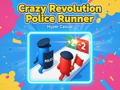 Spel Crazy Revolution Police Runner : Hyper Casual