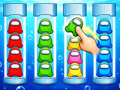 Spel Color Sort: Impostor Edition