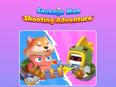 Spel Sausage Man Shooting Adventure