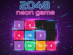 Spel 2048 neon game
