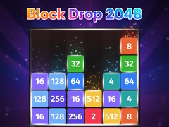 Spel Block Drop 2048