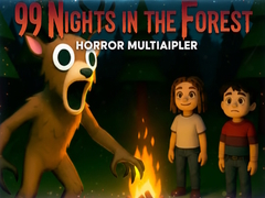 Spel 99 Nights in the Forest. Horror Multiplayer