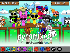 Spel Sprunki Pyramixed: But Little Minis Deluxe
