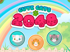 Spel Cute Cats 2048