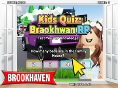 Spel Kids Quiz: Brookhaven RP