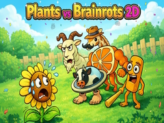 Spel Plants vs Brainrots 2D