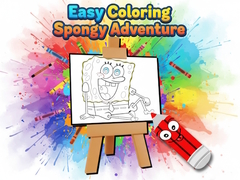 Spel Easy Coloring Spongy Adventure