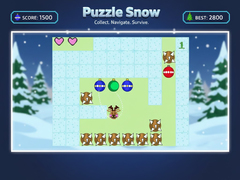 Spel Puzzle Snow