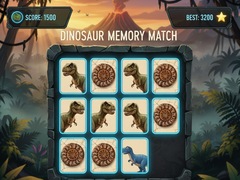 Spel Dinosaur Memory Match