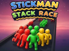 Spel Stickman Stack Race