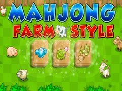 Spel Mahjong Farm Style