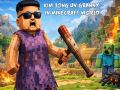Spel Kim Jong Un Granny in Minecraft World