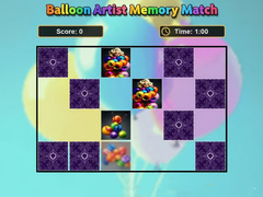 Spel Balloon Artist Memory Match