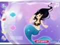 Spel Mermaid in fish tank