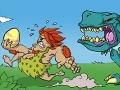 Spel Cavemen VS Dinosaurs: Coconut Boom
