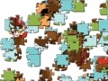 Spel Cheburashka Puzzles