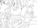 Spel Winnie The Pooh Online Coloring Game