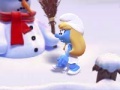 Spel The Smurf's Snowball Fight
