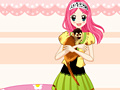 Spel Girl With Her Monkey