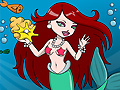 Spel Mermaid Aquarium Coloring